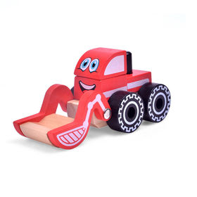 Jouets pour tout-petits pour 1 2 ans garçon et fille cadeaux en bois piste  de course voiture rampe coureur avec 4 mini voiture