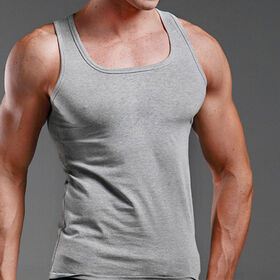 Tanque muscular Roupas Masculinas  Vestuário Fitness Homens Vest
