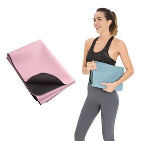 Großhandelsbestellungen Rutschfeste, leichte, faltbare, umweltfreundliche, individuelle Reise-Yogamatte TPE-Gummi-Yogamatte