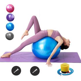 VOANZO 3PCS Exercise Pilates Ball, Stability Ball for Yoga VOANZO 3PCS Exercise Pilates Ball, Stability Ball for Yoga