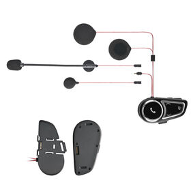 Achetez Super LX3 Bluetooth 5.0 Casque de Moto Interphone