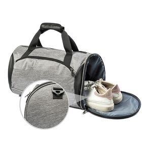 Bolso de viaje grande portátil al por mayor para zapatos, equipaje, gimnasio, lona, bolso de hombro