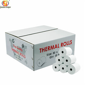 Rouleau de Papier Thermique 80mm pour Caisse Enregistreuse - Bobine TPV