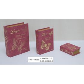 Wholesale Wholesale Professional Modern Custom Brand Decorative Book Home decor  book box From m.