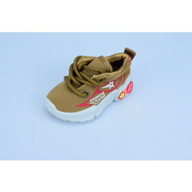 Kids footwear,Toddler Boys Light Up Shoes Breathable Mesh LED Flashing Lightweight Walking Sneakers for Toddler and Little Kids