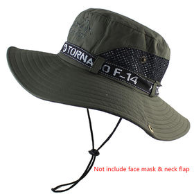 Solid color sun hats for men Outdoor Fishing cap Wide Brim Anti-UV beach  caps women Bucket hat Summer Hiking camping bone gorros