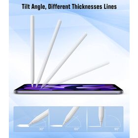 Caneta Stylus de Alta Pressão com Adsorção Magnética para Tela Sensível ao Toque para Apple iPad Pro 2024