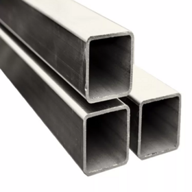 Tubes et profilés carrés soudés en acier au carbone noir MS 50x100mm 80x80mm pour applications industrielles