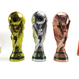 Coupe du Monde Football Trophée Résine Réplique Trophée Modèle Football Fan  Cadeau Souvenir