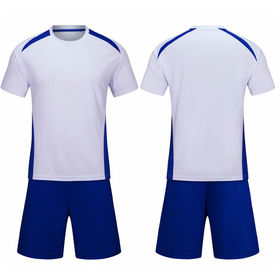 Wholesale Custom Cheap Adults Soccer Uniforms 100% Polyester Soccer Jerseys  Breathable Football Jersey Sets For Men S103