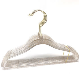 Buy Wholesale China Acrylic Clothes Hanger Silver Fot Shirt Top Wear  Display Organization In Bulk Wholesale & Acrylic Clothes Hanger at USD 0.22