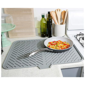 Buy Wholesale China Food Grade Extra Large Silicone Trivet Dish Drying Mat  - & Dish Drying Mats at USD 2.2