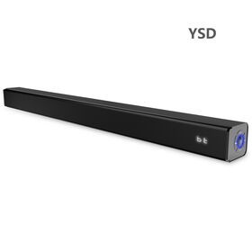 Barra de Sonido 2.0CH 40W Inalámbrica para Cine en Casa, Amplificador Digital con DSP Integrado