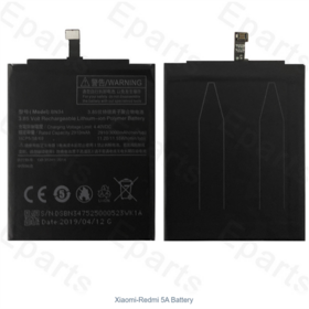 Batería para Teléfono Móvil y Batería para Celular y Funda para Teléfono para Xiaomi Redmi 5A 2910mah