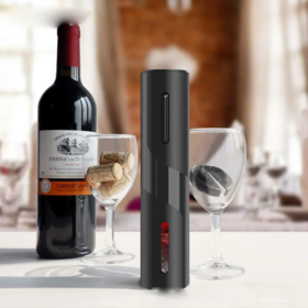 Neuer USB-Wiederaufladbarer Weinflaschenöffner 2024, 7-in-1 Multifunktionales Geschenkset, Elektrischer Weinflaschenöffner
