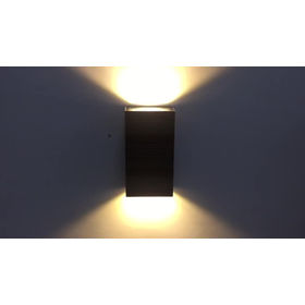 8 Lumières Solaires Led Haut Et Bas, Étanches Pour L'extérieur, Applique  Murale Nordique Moderne, Lampe À Capteur De Lumière Extérieure, Fixation  Murale Pour Maison, Jardin, Porche - Lumière Blanche