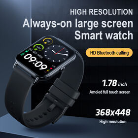 1,78-Zoll-Smartwatch mit 24-Stunden-Dauerherzfrequenzmessung im Einzelgerätemodus, mit Sportmodi zur Gesundheitsüberwachung