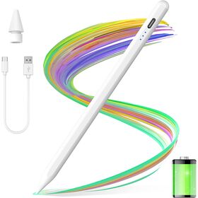 Caneta Eletrônica de Alta Precisão Escrita Suave Caneta Magnética para iPad 2018-2024