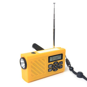Radio Portable À Manivelle Solaire D'urgence Vente en Ligne
