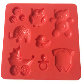 Silicone Mold 12 Chocolate Mold Fondant Patisserie Candy Bar Mould