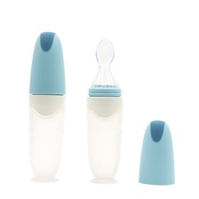 Buy Wholesale China Baby Bpa Free High Quality Baby Food Feeder Spoon With  Silicone Suction Cup & Slicone Baby Safe Feeders at USD 1.52