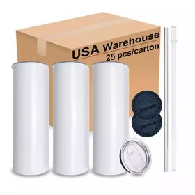 USA Warehouse Free Shipping Wholesale 8oz Sublimation Blanks