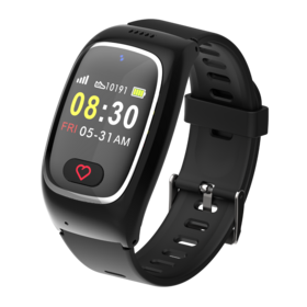 Relógio Rastreador 4G GPS de Venda Quente 2022 com Monitoramento de Saúde/Posicionamento Seguro para Pais Idosos como Presente