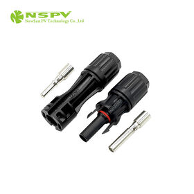 TÜV-zertifizierter 1500V DC 60A Hochstrom-Solarstecker, IP68 wasserdichter PV-Modulkabelstecker für Solarmodule