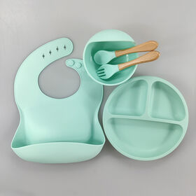 Baby Silicone Feeding Set - Bear 5pcs