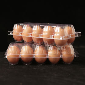 30 Count Deviled Egg Disposable Tray with lid