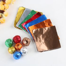 500 Pcs Papier D'aluminium Papier d'emballage De Chocolat