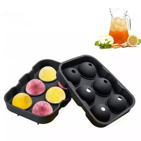 silicone whiskey ice ball maker mold