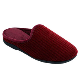 Bright men's corduroy online house slippers