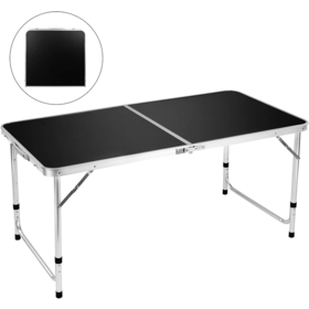 Byliable Folding Table 6ft Portable Heavy Duty Plastic Fold-in-Half Utility  Foldable Table Plastic Dining Table Indoor Outdoor for Camping, Picnic and