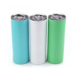 20oz skinny tumbler sublimation blanks glow