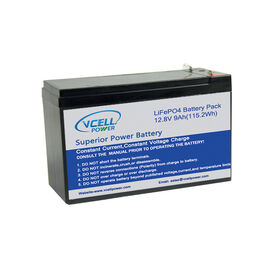 Deep Cycle 12V 9Ah 12Ah 50Ah 100Ah LiFePO4 Solarbatteriepack mit BMS für Solarenergiespeichersysteme