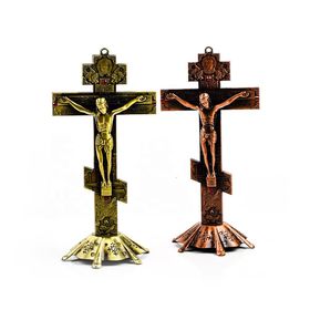 Jesús Crucifijo Pared Cruz Ortodoxa Iglesia Decoración Religious Cristiana  