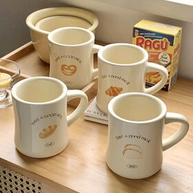 Large Coffee Mugs 16 oz for Men/Women, Vivimme Coffee Mug Set with Spoons,  2-Pack Ceramic Tea Mug fo…See more Large Coffee Mugs 16 oz for Men/Women