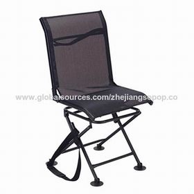 Buy China Wholesale Strong And Heavy Duty Foldable Swivel Hunting Chair  With Padded Seat And Backrest & Padded Foldable Swivel Hunting Chair $13.5