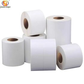 Achetez Papier D'autocollant Imprimable Auto-adhésif Rouleau de Papier  Thermique Direct - Trois Rouleaux Rose de Chine