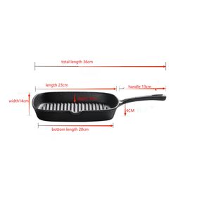 Buy Wholesale China Double-sided Griddle Frying Pan Korean Version Square  Non-stick Frying Steak Roasting Pan & Frying Pan at USD 8.73