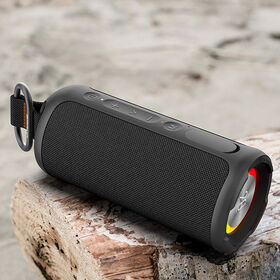 IPX7 Wasserdichter, tragbarer Party-Bluetooth-Lautsprecher mit schockierendem Bass und RGB-Licht