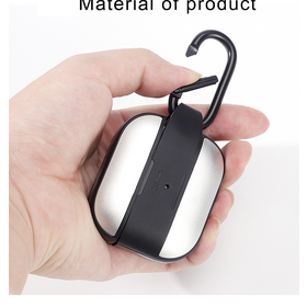 Hot selling Anti-Scratch Shock-Absorption Protective Case with Keychain for New AirPods