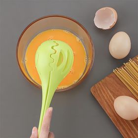 Wholesale 11.5-inch Multicolored Multi-use Twist Whisk 2-in-1 Balloon and  Flat Whisk Egg beater From m.