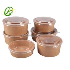 Wholesale Thick Kraft Paper Disposable Takeaway Bowls 20 Oz Ultra  Waterproof Paper Bowl From m.