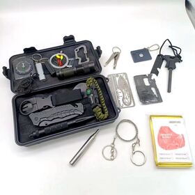 200pcs Emergency Survival Kit & First Aid Kit Professional