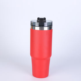 Buy Wholesale China Wholesale Custom Flip Top Thermal Mug Stainless Steel  One Touch Kids Thermos Bottle Flask With Button Lid 200ml 360ml & Custom  Flip Top Thermal Mug Stainless Steel One To