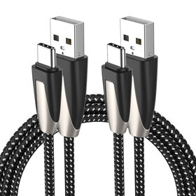 Typ-C Datenkabel aus Zinklegierung mit Silikongel für schnelles Aufladen von Mobiltelefonen