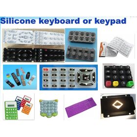 China Silikon-Gummi-Tastatur für elektronische medizinische Haushaltsgeräte