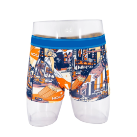 Wholesale Custom Underwear Men's Printed Boxer Brief Shorts Boxers